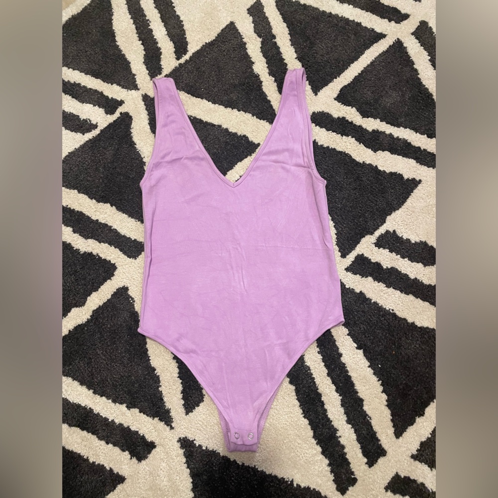 Express Purple Bodysuit